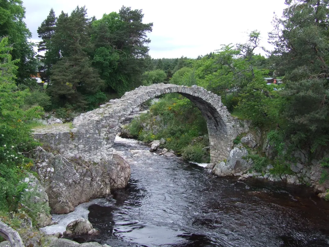 Carrbridge Packhorse Bridge - What Are The Most Beautiful Places In Cairngorms?