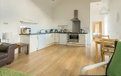 large openplan kitchen